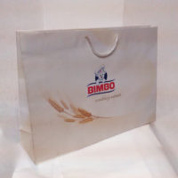 GS papel kraft blanco 4 colores. Bimbo